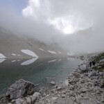 Lago di Pilates mit Wolken