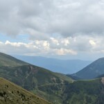 Ein letzter Blick in die Dolomiten - Schlern