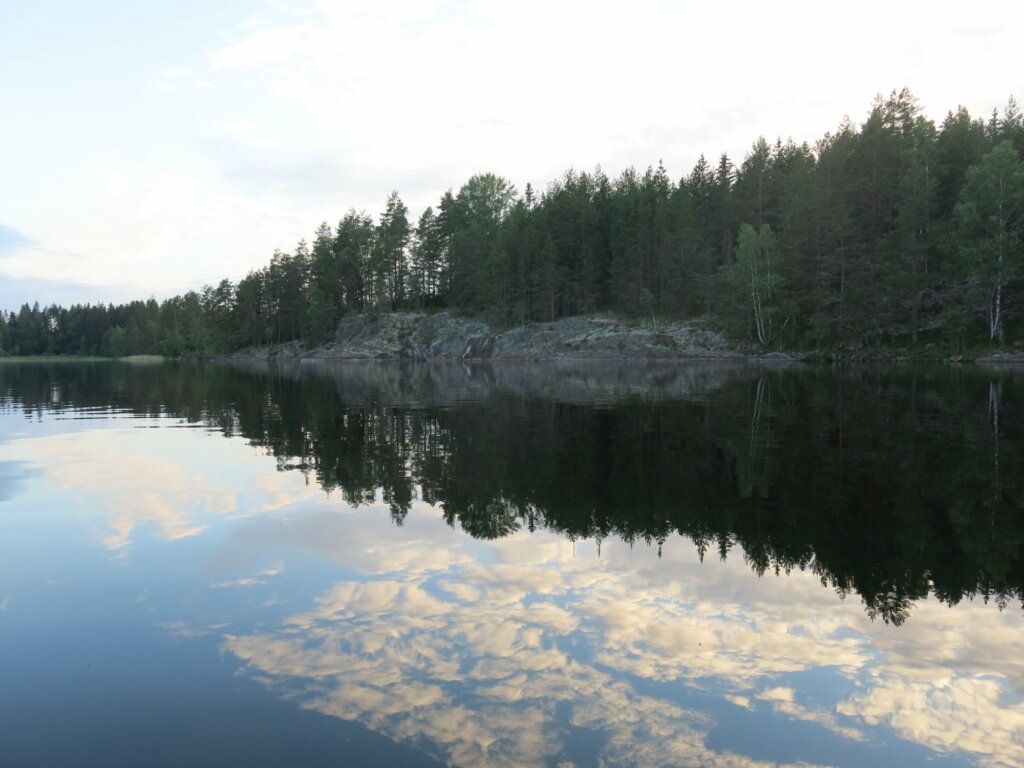 Spiegelglatter See...