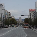 Himejijo von der Stadt aus Himejijo von der Stadt aus