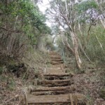 Treppe für den steilen Abstieg Treppe für den steilen Abstieg