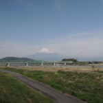 Der Fuji-San von Fujikawa aus Der Fuji-San von Fujikawa aus