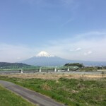 Fuji-Berg mit Fuji-Fluss Fuji-Berg mit Fuji-Fluss