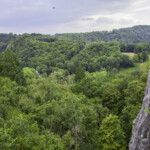 Blick über das Lesse-Tal