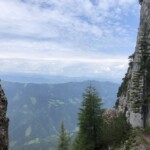 Aus dem Klettersteig...