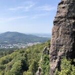 Der Battert mit Baden Baden