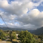 Wolken in den Gipfeln