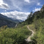Wanderweg bei Saint-Crepin