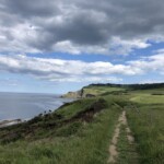 Mehr Wanderweg - Blick auf Ravenscar Mehr Wanderweg - Blick auf Ravenscar