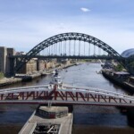 Das Wahrzeichen von Newcastle - Tyne Bridge Das Wahrzeichen von Newcastle - Tyne Bridge