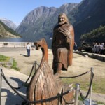 Ein Wikinger am Nærøyfjord Ein Wikinger am Nærøyfjord