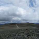 Leichte Teil des Wanderwegs am Gjende Leichte Teil des Wanderwegs am Gjende