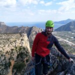 Am Ende der Mehrseillänge Oben!