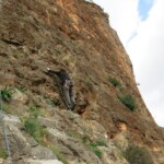 Erster Kontakt mit dem Fels Erster Kontakt mit dem Fels