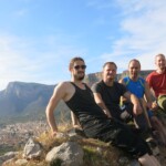 Wir auf der Windmühle Wir