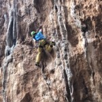 Phogl in der Tufa-Route (6c) Phogl