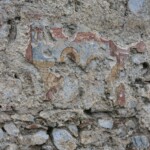 Alte Fresken in der Festungskapelle Fresken