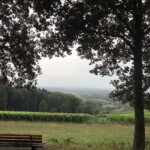 Erste Aussicht am ersten Morgen Erste Aussicht