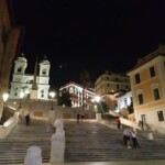 Spanische Treppe bei Nacht Spanische Treppe bei Nacht