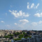 Ausblick von oberhalb des Piazza del Popolo Ausblick