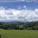 Blick über die Berge Blick über die Berge