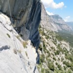 Blick in die Route Blick in die Route