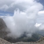 Blick zum Rifugio Blick zum Rifugio