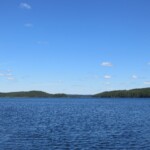 Blick über einen Teil des Sees