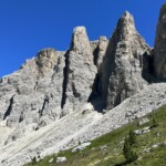 Blick zurück auf die Sellatürme