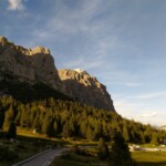 "Unser" Gipfel im Alpenglühen