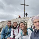 Auf dem Gipfel Kleiner Peitlerkofel