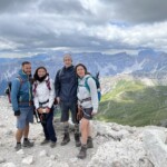 Auf dem Gipfel Kleiner Peitlerkofel