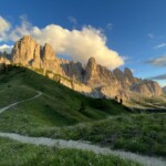 Alpenglühen der Sella