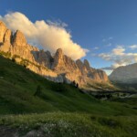 Alpenglühen der Sella