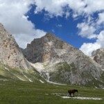 Blick zurück auf den Sas Rigais