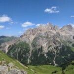 Panorama vom Passo S. Nicolo