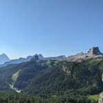 Morgendunst - in der Mitte Cinque Torri