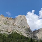 Blick zurück auf den Falzarego-Turm