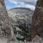 Der Blick runter zum Lago de Lagacio