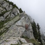 Exponierte Stellen der Ferrata