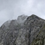 Blick zurück zum Gipfel