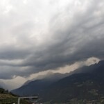 Ein wenig Gewitter an der Texelgruppe