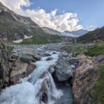 Blick auf den 2. Gletscher