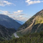 Der Blick Tief ins Stubaital
