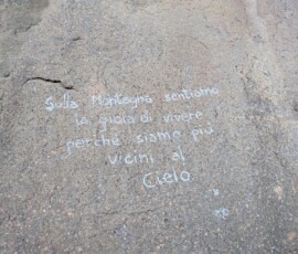 Zum Abschluss - der beste Spruch - "In den Bergen spüren wir die Freude des Lebens weil wir näher dran am Himmel sind"