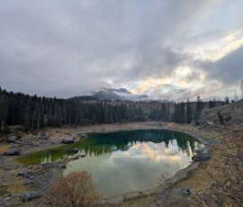 Herbst am Karersee